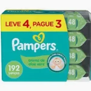 LENCOS UMEDECIDOS PAMPERS CAMOMILA C/48