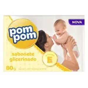 SABONETE POMPOM GLICERINADO VITAMINA E 70G