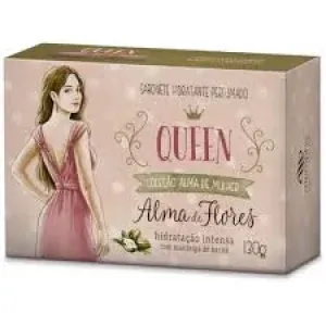 SABONETE ALMA DE FLORES ROSE 130GR