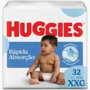 FRALDA HUGGIES TRIPLA PROTECAO XXG C/12