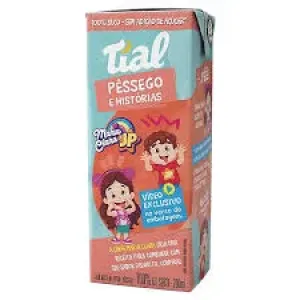 SUCO TIAL KIDS PESSEGO 100ML