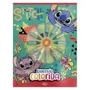LIVRO STITCH DIVERSAO COLORIDA