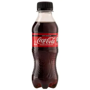 REFRIGERANTE COCA COLA ZERO PET 200ML