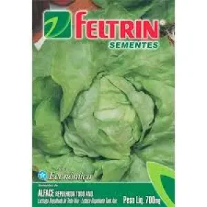 SEMENTE FELTRIN ALFACE REPOLHUDA TODO ANO 25UN