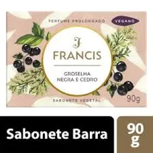 SABONETE FRANCIS ROSA NEGRA DA TURQUIA 90G