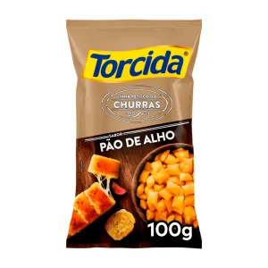 SALGADINHO TORCIDA PAO DE ALHO 100GR