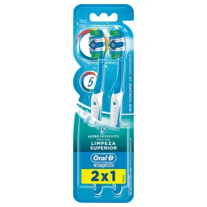 ESCOVA DENTAL ORAL B 5 ACOES DE LIMPEZA C/2