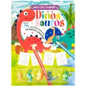 LIVRO DINOSSAUROS MAIS COR E DIVERSAO BRASILEITURA