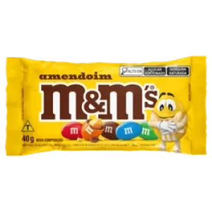 CHOCOLATE M&MS AMENDOIM 40GR