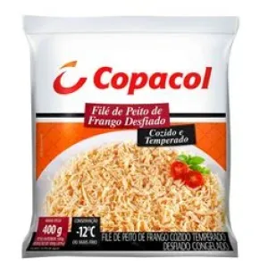 FILE DE PEITO COPACOL DE FRANGO TEMP DESFIADO CONG 400G