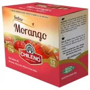 CHA CHILENO MORANGO E MACA 15GR