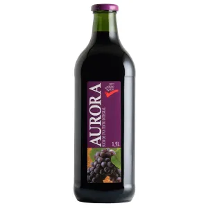 SUCO DE UVA TINTO INTEGRAL AURORA 1.5L VIDRO