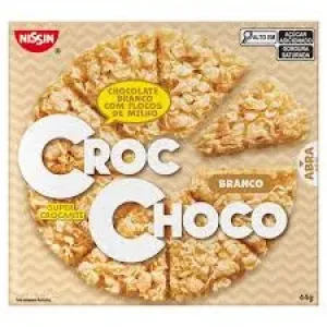 CHOCOLATE CROC NISSIN BRANCO 44GR