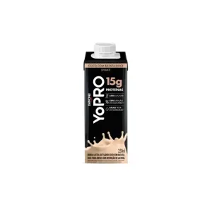 BEBIDA LACTEA YOPRO 15G HIGH PROTEIN COCO C/ BATATA DOCE 250ML