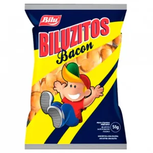 SALGADINHO BILUZITOS BACON 170GR