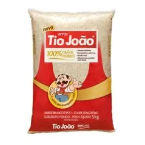 ARROZ TIO JOAO BRANCO T1 5KG