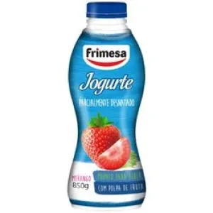 IOGURTE FRIMESA MORANGO PARCIALMENTE DESNATADO GRF 850GR