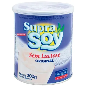 ALIMENTO C/SOJA SUPRA SOY S/LACTOSE ORIGINAL 300G