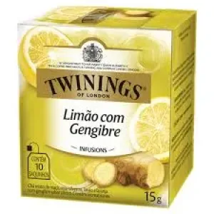CHA TWININGS MISTO LIMAO/GENGIBRE 15G