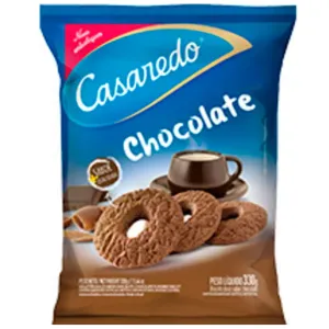 BISCOITO CASAREDO CHOCOLATE 300GR