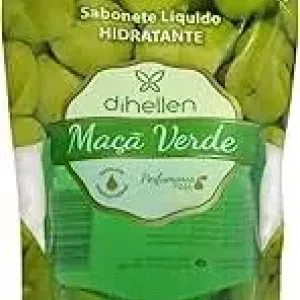 SABONETE LIQUIDO DIHELLEN MACA VERDE REFIL 400ML