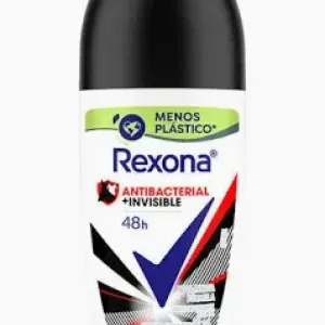 DESODORANTE REXONA ANTIBACTERIAL INVISIBLE ROLL ON 50ML