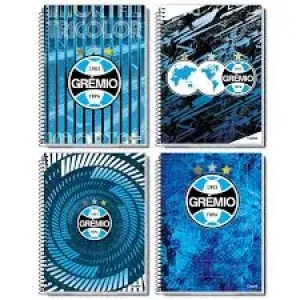 CADERNO CREDEAL GREMIO 200MMX275MMM 1MT 80FL