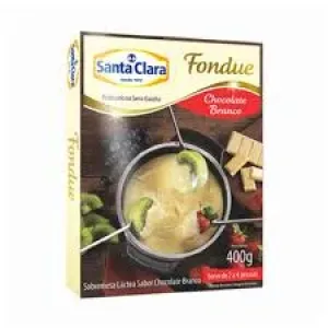 FONDUE SANTA CLARA CHOCOLATE BRANCO 400GR