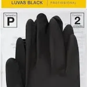 LUVA PROFISSIONAL BLACK P MARCO BONI C/2