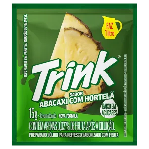 REFRESCO TRINK ABACAXI C/HORTELA 15G