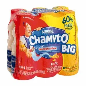 LEITE FERMENTADO NESTLE CHAMYTO BIG 6X120G