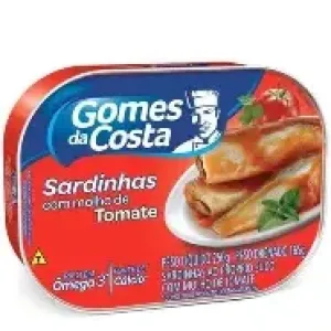 SARDINHA GOMES DA COSTA C/MOLHO DE TOMATE 165GR