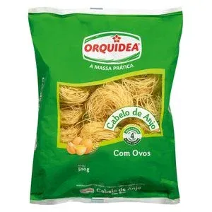 MASSA ORQUIDEA CABELO DE ANJO SEMOLA C/OVOS 500G
