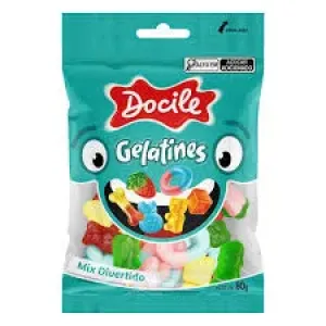 BALA DOCILE GELATINES 80GR