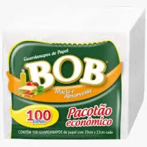 GUARDANAPO DE PAPEL BOB  20X23CM