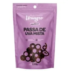 PASSA DE UVA MISTA UNIAGRO EQUILIBRIO 150G