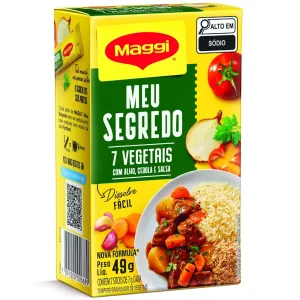 TEMPERO MAGGI MEU SEGREDO 7 VEGETAIS 49G