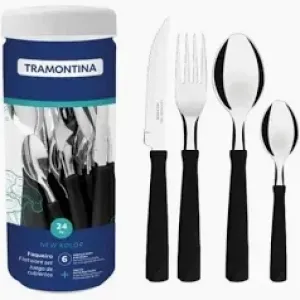 FAQUEIRO TRAMONTINA LEME AZUL 20PC