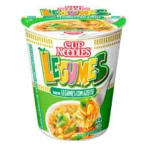 MACARRAO INSTANTANEO CUP NOODLES LEGUMES C/AZEITE 67G
