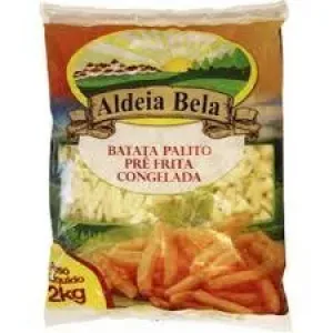 BATATA PRE FRITA CONGELADA PALITO ALDEIA BELA 2KG