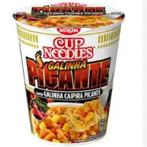 MACARRAO INSTANTANEO CUP NOODLES GALINHA CAIPIRA PICANTE 68G