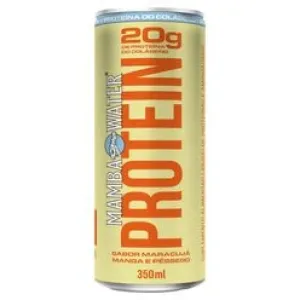 AGUA MAMBA PROTEIN MARACUJA MANGA E PESSEGO 350ML