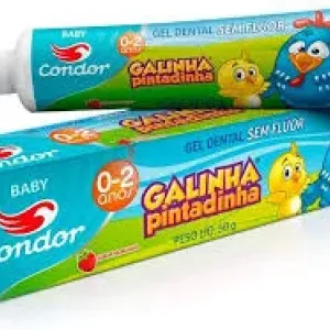 CREME DENTAL CONDOR MORANGO  KIDS 50GR