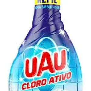 LIMPADOR UAU CLORO ATIVO 4X1 REFIL 500ML