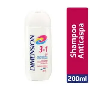 SHAMPOO DIMENSION 3EM1 CABELOS NORMAIS/SECOS 200ML
