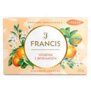 SABONETE FRANCIS VERBANA E BERGAMOTA 90G