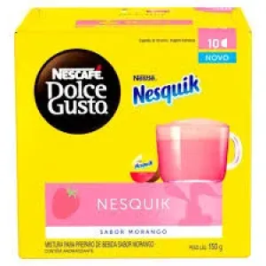 CAFE EM CAPSULA NESCAFE DOLCE GUSTO NESQUIK C/10UN 150GR