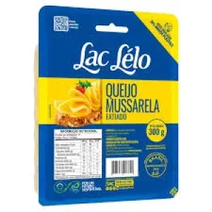QUEIJO LAC LELO MUSSARELA FATIADO 300GR