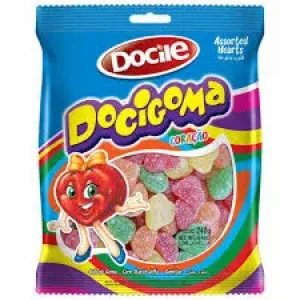 GOMA DOCILE DOCIGOMA CORACAO 190G