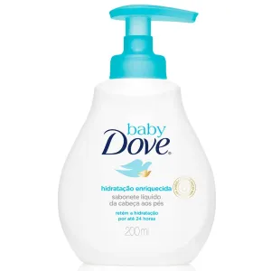 SABONETE LIQUIDO DOVE BABY HIDRATACAO ENRIQUECIDA 200ML